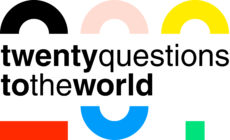 Twenty questions to the world logo